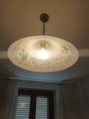 Lampadario abat jour vetro - jour,