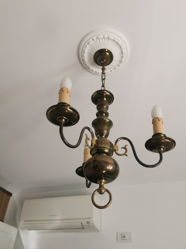 Lampadario luci ottone - luci, in