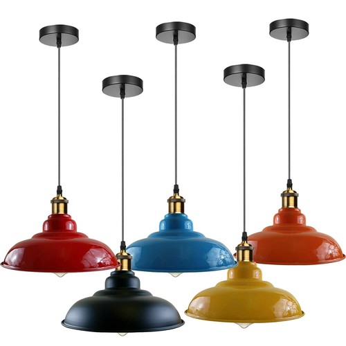 Paralume industriale vintage