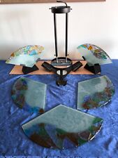 Lampadario e due abat-jour