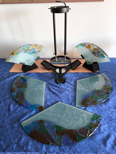 Lampadario due abat jour - lampadario,